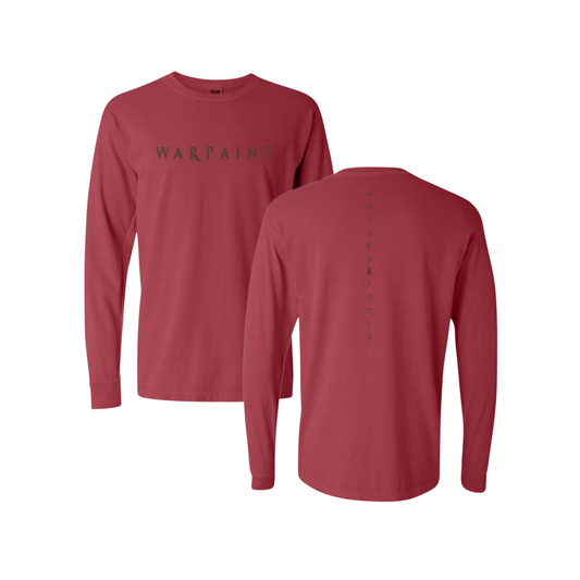Crimson Warpaint Long Sleeve