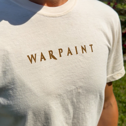 Ivory/Brown Warpaint Boxy Crop