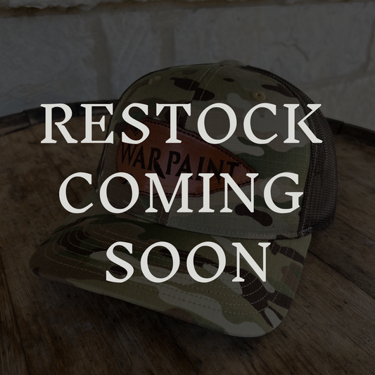 Warpaint Leather Patch Hat - Multicam